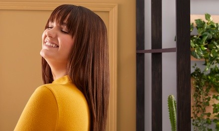 Haircut or Highlights with Add-Ons at Dye Salon (Up to 64% Off). Three Options Available.