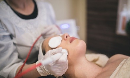 60-Minute Microdermabrasion Facial with Optional LED Treatment at Oasis Beauty & Massage Therapy (Up to 18% Off)