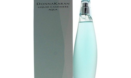 Donna Karan Liquid Cashmere Aqua Eau de Parfum for Women (3.4 Fl. Oz.) 