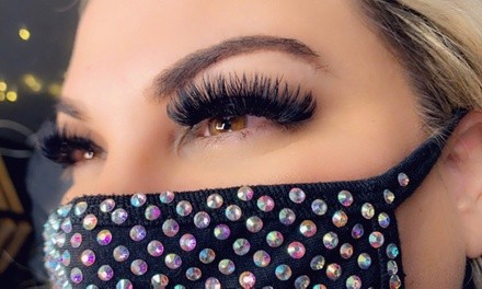 Set of Eyelash Extensions with Optional 2-Week Fill at Sweetie Lash Studio (Up to 37% Off). 8 Options Available.