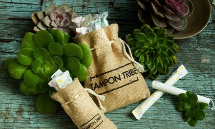 Three or Six Months of Tampons or Pads or Medium or Large Menstrual Cups from Tampon Tribe (Up to 51%)
