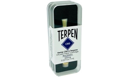 500mg Hemp Vape Cartridge or $30 Gift Card for Hemp Products from Terpen (Up to 53% Off)