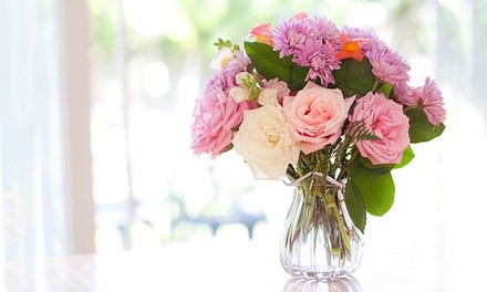 12- or 24-Rose Heart from Potted & Petals (Up to 41% Off)