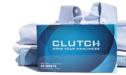 One or Three Boxes of Men's Dryer Sheets with Free Shipping from Cluth (Up to 29% Off)