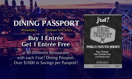 One or Two Dining Passports from J'eat (Up to 70% Off)
