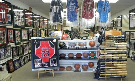 Up to 55% Off $100 Worth of Merchandise at Hall of Fame Collectables