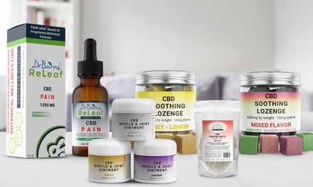 CBD Products from DrBurns' ReLeaf (Up to 32% Off). 3 Options Available.
