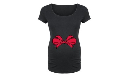 Ladies Holiday Maternity Tees 