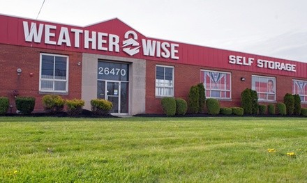 One-Month Unit Rental or Boxes and Supplies at Weatherwise Self Storage (Up to 75% Off)
