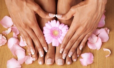 Up to 10% Off on Nail Spa/Salon - Mani-Pedi at Golden Touch salon and spa