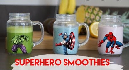 Up to 34% Off on Smoothie Cafe at Superhero Smoothies