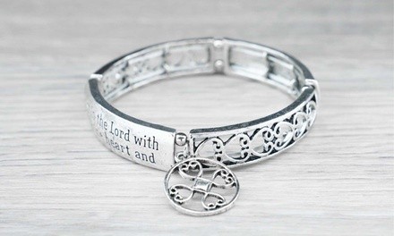 Spiritual Engraved Bracelet- 