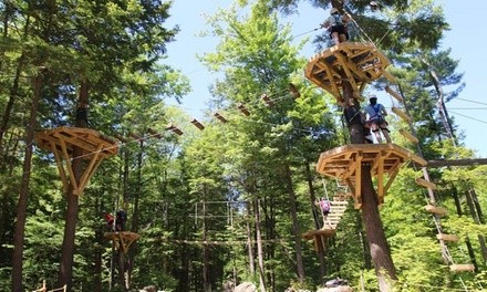 Waterpark, Aerial, Zipline, or Ultimate Adventure Admission at Candia Springs Adventure Park (Up to 33% Off)