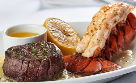 $120 for Surf & Turf Dinner Dinner for Two at Acqua Restaurant & Bar ($160 Value)