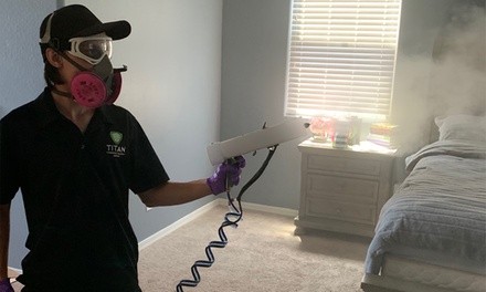 Residential Electrostatic Disinfection from TITAN Commercial Cleaning Services (Up to 50% Off)