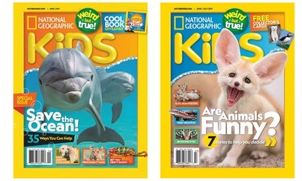 National Geographic Kids Magazine Subscription for Six Months, One Year, or Two Years (Up to 74% Off) 