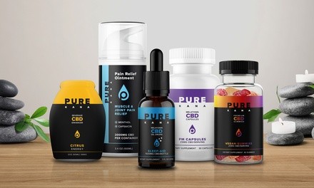 $50 or $65 Worth of CBD Products from PureKana CBD