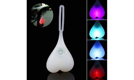 Bike Warning Heart Rear Tail Light