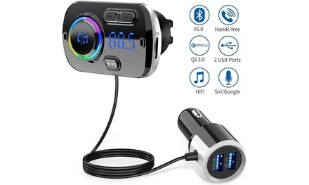 Handsfree Wireless Bluetooth FM Transmitter Car Kit Mp3 Player with USB Charger