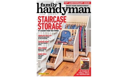 Family Handyman Magazine Subscription for One Year (50% Off)