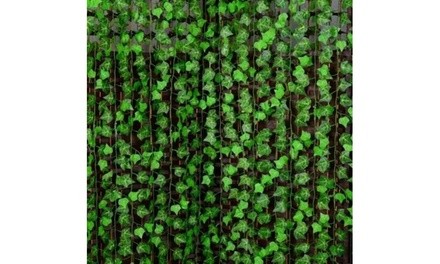 12x 7.9Ft Artificial Ivy Leaf Garland Plant Vine Fake Foliage Flowers Home Decor