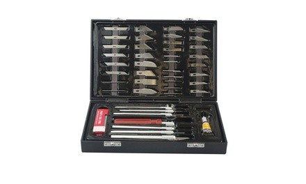 51-Piece Deluxe Hobby Knife Set