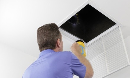 Air-Duct Cleaning for House Up to 2800 Sq Ft. with Optional Disinfectant Fogging from Clean Club (Up to 53% Off)