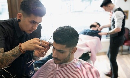 Men’s Cut or Men's Color, and Shampoo with Steam Towel at Dawnielle At Studio 151 (Up to 60% Off)