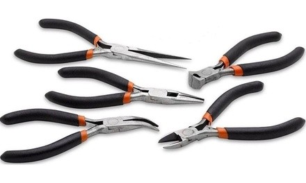 5 Piece Mini Pliers Set