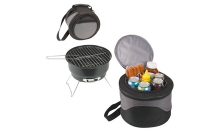 2 in 1 Portable BBQ Grill and Cooler Bag
