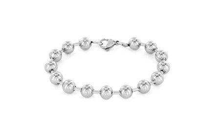 Stainless Steel Ball Chain Bracelet