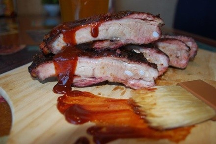 Food for Dine-In or Catering Package at The American BBQ (Up to 40% Off). Three Options Available.