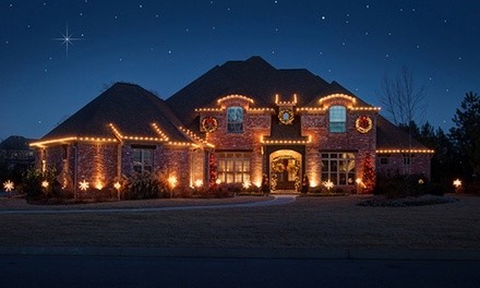 $100 for $200 Worth of Holiday Lighting Installation from Holiday Light Bros