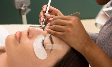 Hybrid or Volume, or Classic Eyelash Extensions w/ Optional Fill at Atomic Salon (Up to 34% Off). Four Options.