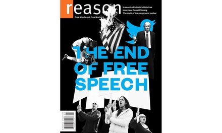 One Year Subscription to Reason Magazine (46% Off)