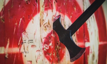 Axe-Throwing Experience for Two or Four at Amazing Escape (Up to 25% Off)