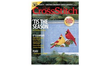 One-Year Subscription to Just CrossStitch Magazine (52% Off)