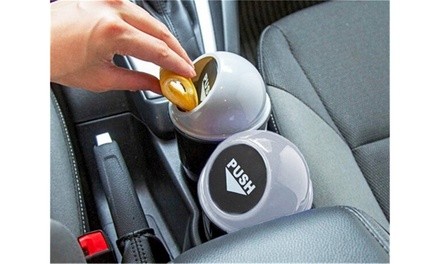 Portable Mini Car Garbage Can (2-Pack)