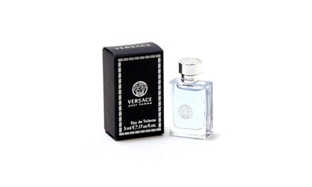 Mini Versace Pour Homme - Eau De Toilette .17 Oz