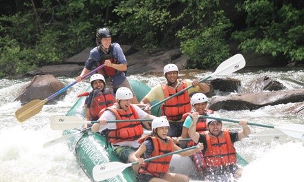 Ocoee River Rafting Classic Middle Adventure for up to Six from Adventures Unlimited (Up to 53% Off) 