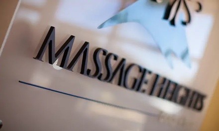 60-Minute Massage with Peppermint Foot Scrub or $125 Gift Card at Massage Heights (Up to 60% Off)