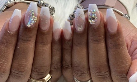 Full Set of Acrylic Nails or Acrylic Filling at Red Pepper Nails (Up to 33% Off)