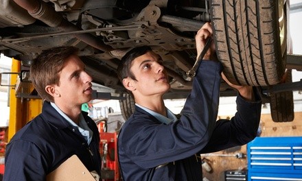 Front or/and Rear Brake-Pad Replacement with Installation at C&P Total Car Care (Up to 55% Off)