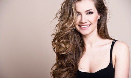 Hair Styling at Zazu Salon (Up to 43% Off). Three Options Available. 