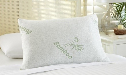 Bamboo Memory Foam Pillows (1- or 2-Pack)