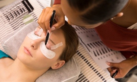 Eyelash Extensions at One Full Set of Natural Mink Eyelash Extensions (Up to 40% Off). Three Options Available.