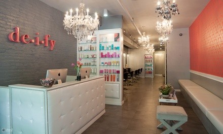 3  or 1 Laser Hair Removal Treatments at Deify Laser + Beauty Lounge (Up to 79% Off)