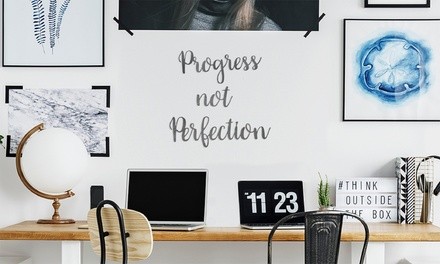 Customizable Inspirational Wall Words from Rusted Orange (Up to 69% Off)