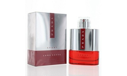 Luna Rossa Sport By Prada 3.4 Oz Eau De Toilette Spray New In Box For Men