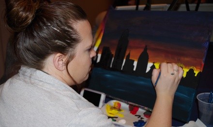 Personal Masterpiece or Urban  Art Painting Kits, or Urban Art Paint Party Pack (Up to 50% Off). Five Options.